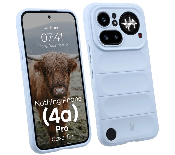 Bizon Case Tur do Nothing Phone (4a) Pro Jasnoniebieski