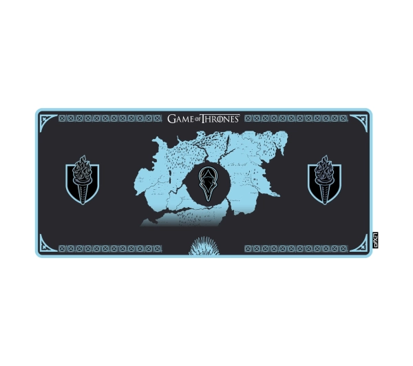 Podkładka na biurko Gamingowa Game of Thrones Night King Czarna 90x40cm XXL