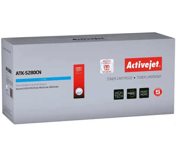 ActiveJet ATK-5280CN (zamiennik TK-5280C) Błękitny