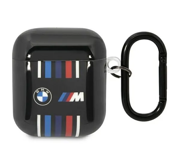 BMW Multiple Colored Lines do Apple AirPods 1/2 Czarny
