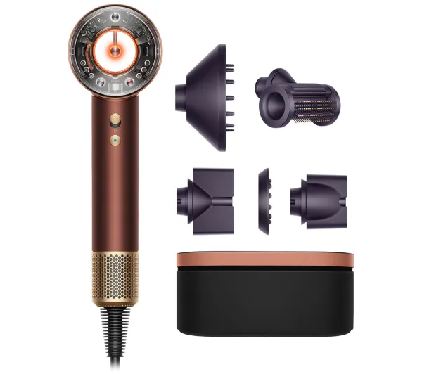 Dyson Supersonic Nural Straight+Wavy 318135-01 Jonizacja Zimny nawiew 1600W 3 prędkości 4 temperatury