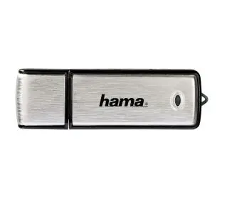 Hama Fancy 64GB USB 2.0 Czarno-srebrny