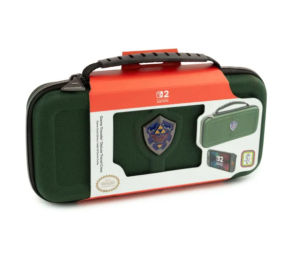Nacon Game Traveler Deluxe Travel Case - The Legend of Zelda Hylian Shield do Nintendo Switch 2
