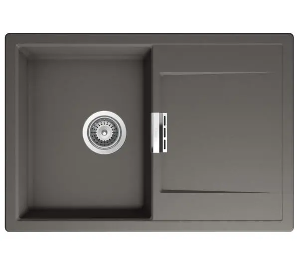 Zlewozmywaki kuchenne - Schock Mono D-100S Granitowy Silverstone