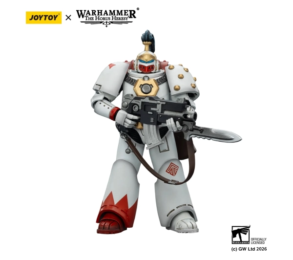 Joy Toy Warhammer The Horus Heresy White Scars MKVI Tactical Legionary