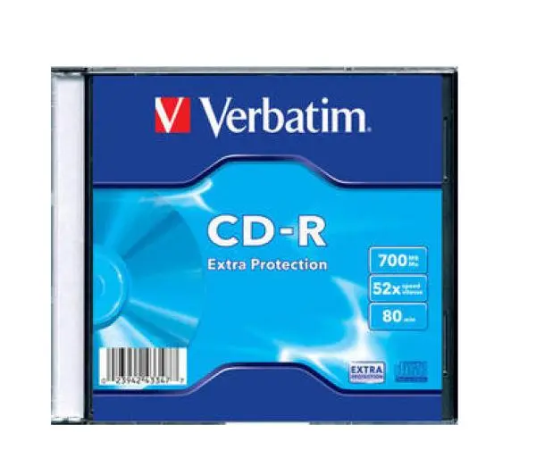 Verbatim CD-R Extra Protection Slim Case 1szt.