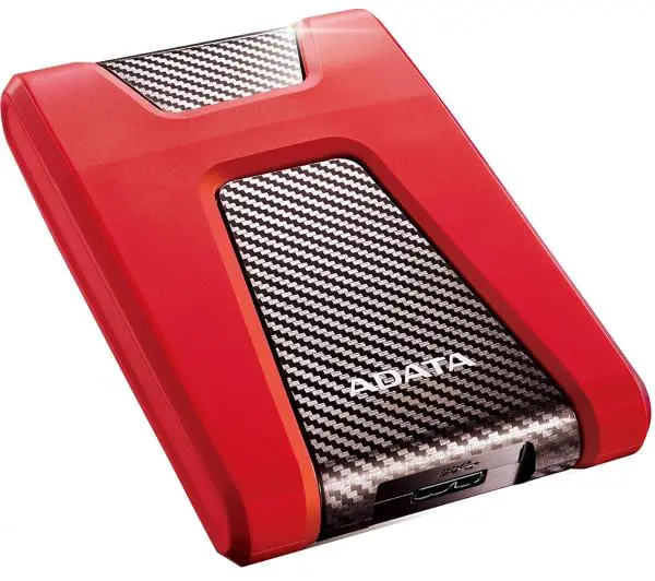 Adata DashDrive Durable HD650 2TB HDD USB3.1  Czerwony - Kup na Raty - RRSO 0%
