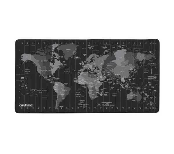 Natec Time Zone Map Maxi