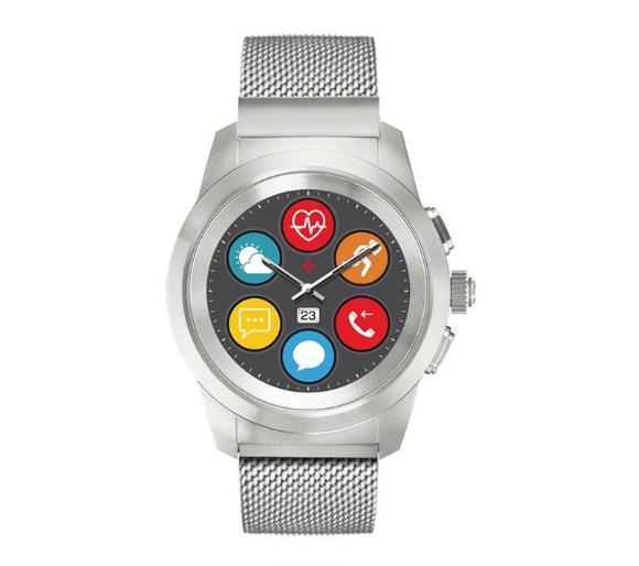 Smartwatch MyKronoz ZeTime Elite regular (srebrny/milanese)