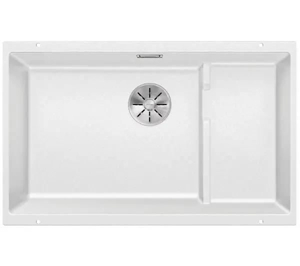 Zlewozmywaki kuchenne - Blanco SUBLINE 700-U LEVEL 523542 Granitowy Biały