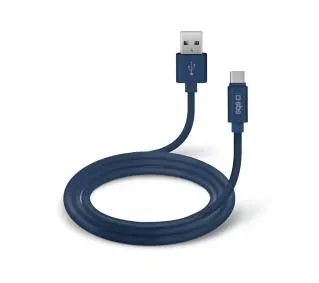 SBS TECABLPOLOTYPECB USB typ C silikon POLO 1,5m Niebieski