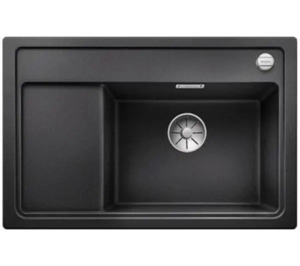 Zlewozmywaki kuchenne - Blanco ZENAR XL 6 S 523774 Compact Komora z prawej strony Granitowy Antracyt