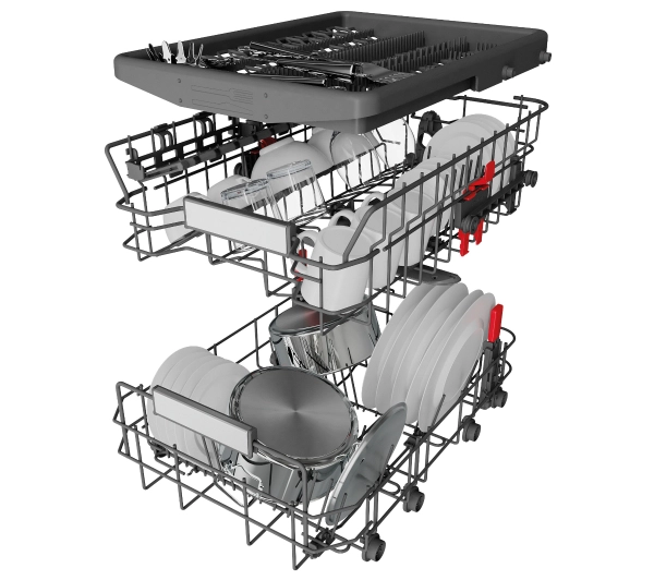 Whirlpool WSFO 3O34 PF X 45cm Automatyczne otwieranie drzwi Szuflada na sztućce - Kup na Raty - RRSO 0%