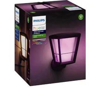 Philips Econic Hue Outdoor Wall Light Black 17439/30/P7 - Kup na Raty - RRSO 0%