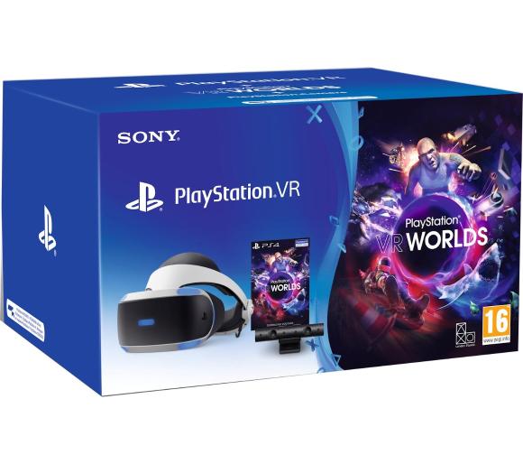 okulary VR Sony PlayStation VR + PlayStation 4 Camera v2 + VR Worlds