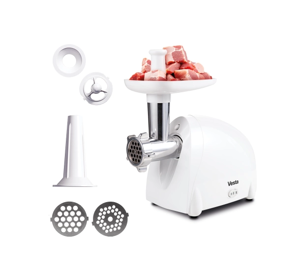 Maszynki do mięsa - Vesta EMG01 1000W 2 sitka Zestaw do kebbe i kofty