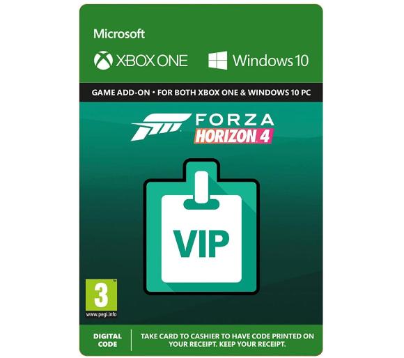 kod aktywacyjny Forza Horizon 4 - VIP DLC [kod aktywacyjny] Xbox One