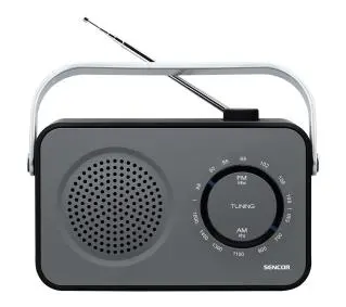Sencor SRD 2100 B Radio FM Srebrny