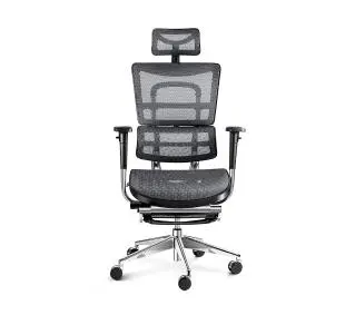 Diablo Chairs V-Master Normal Size Biurowy do 150kg Tkanina Czarno-szary - Kup na Raty - RRSO 0%