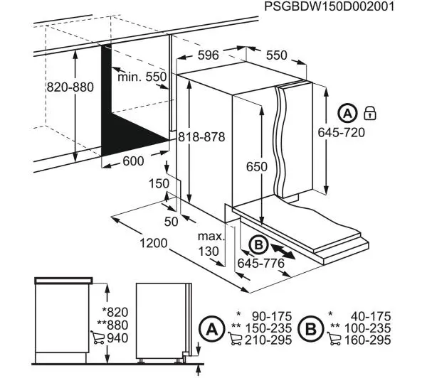 Electrolux 600 SatelliteClean EEM48321L 59,6cm Automatyczne otwieranie drzwi Szuflada na sztućce - DRUGI -30%, ALBO 5-TY ZA 1ZŁ - Kup na Raty - RRSO 0%