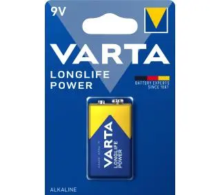 VARTA 6LR61 Longlife Power 1szt.