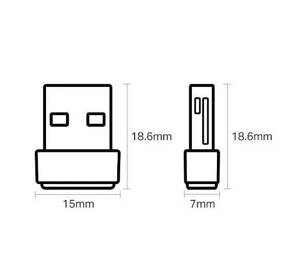 TP-LINK Archer T2U Nano Czarny