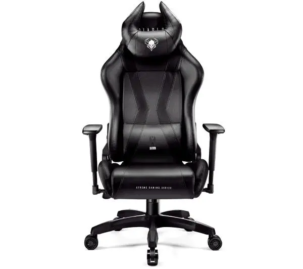 Diablo Chairs X-Horn 2.0 King Size Gamingowy do 180kg Skóra ECO Czarny