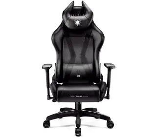 Diablo Chairs X-Horn 2.0 King Size Gamingowy do 180kg Skóra ECO Czarny - Kup na Raty - RRSO 0%