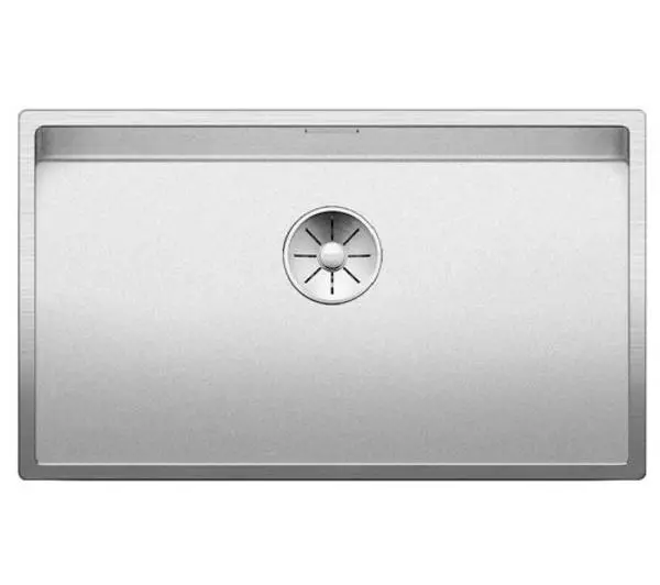 Zlewozmywaki kuchenne - Blanco CLARON 700-U 523387 Stalowy Srebrny