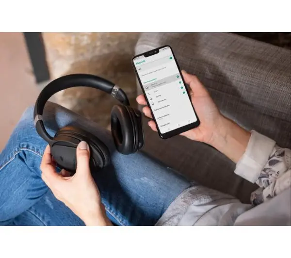 Kruger & Matz SF7A Lite KM0655L Nauszne Bluetooth 4.0 Czarny