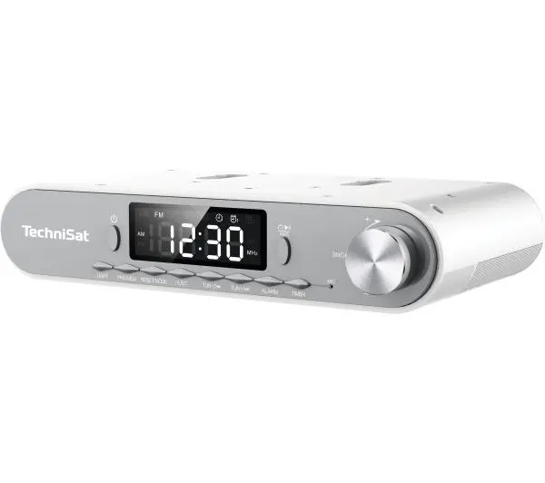 TechniSat KitchenRadio Radio FM Bluetooth Biało-srebrny