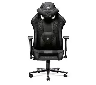 Diablo Chairs X-Player 2.0 King Size Gamingowy do 160kg Skóra ECO Tkanina Czarny - Kup na Raty - RRSO 0%