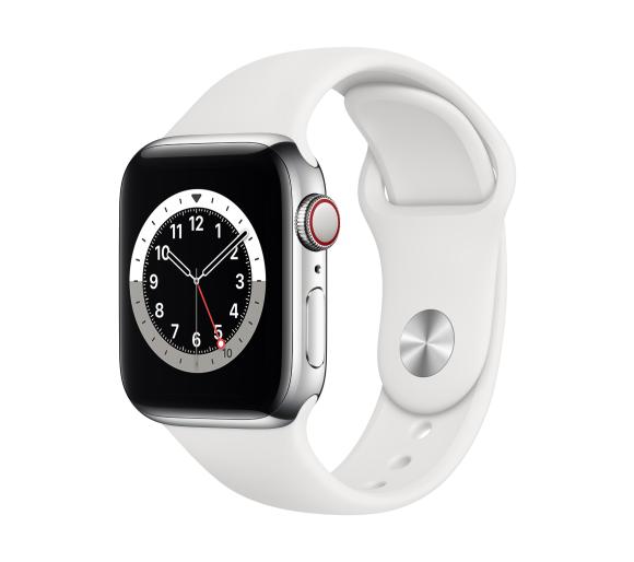 Smartwatch Apple Watch Series 6 GPS + Cellular 44mm (biały-sport)