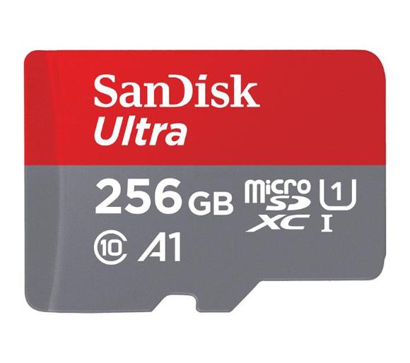karta pamięci SanDisk Ultra microSDXC 256GB 120MB/S A1