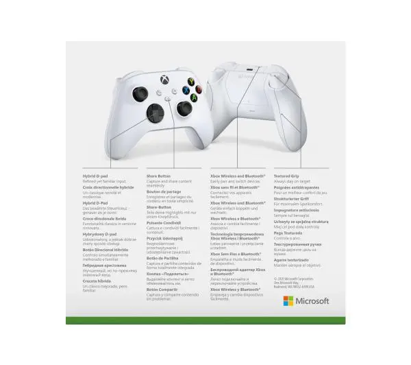Microsoft Xbox Series Kontroler bezprzewodowy do Xbox, PC robot white