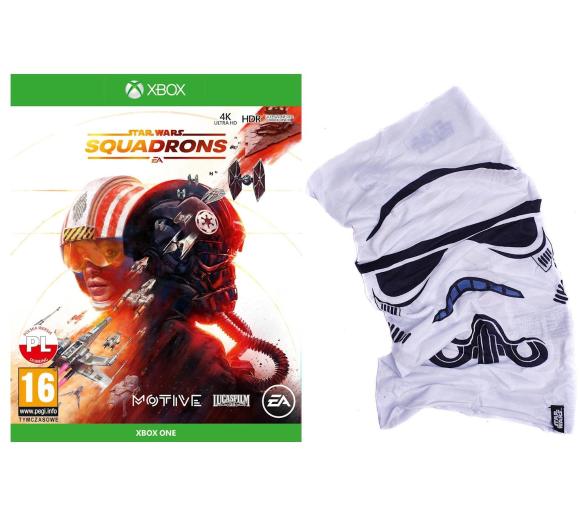 gra Star Wars Squadrons + komin StormTroper Gra na Xbox One (Kompatybilna z Xbox Series X)