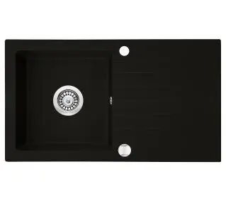 Deante Zorba ZQZ N113 Granitowy Czarny - DRUGI -30%, ALBO 5-TY ZA 1ZŁ - Kup na Raty - RRSO 0%