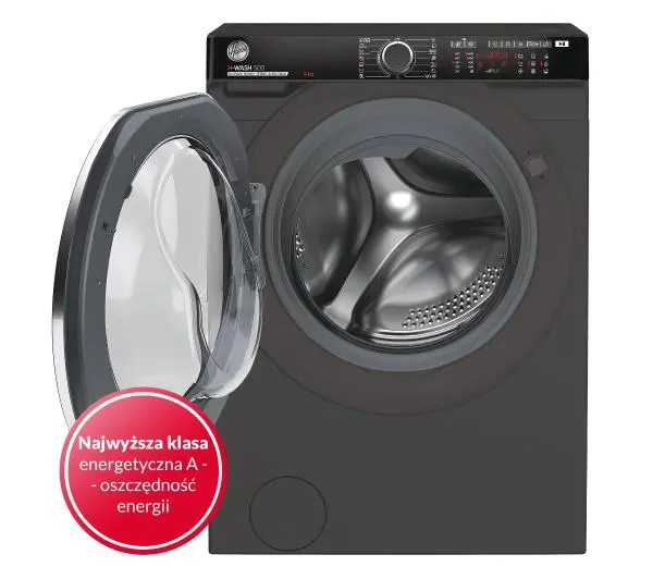 Hoover H-Wash 500 HWP 49AMBCR/1-S Slim 9kg 1400obr/min Zdalne sterowanie - DRUGI -30%, ALBO 5-TY ZA 1ZŁ - Kup na Raty - RRSO 0%