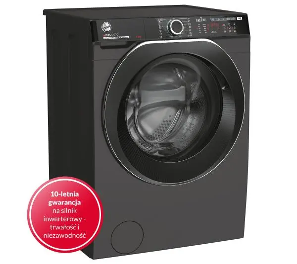 Hoover H-Wash 500 HWP 49AMBCR/1-S Slim 9kg 1400obr/min Zdalne sterowanie - DRUGI -30%, ALBO 5-TY ZA 1ZŁ - Kup na Raty - RRSO 0%