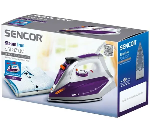 Sencor SSI 8710VT Steam Boost 120g/min