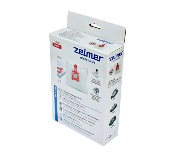 Zelmer ZVCA333B 4szt. + filtr