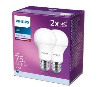 Philips 10W (75W) E27 2szt.