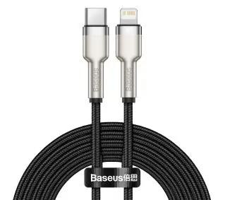 Baseus USB-C do Lightning Cafule Czarny