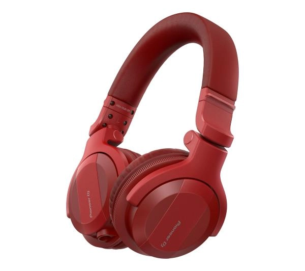 Pioneer DJ HDJ-CUE1BT-R Nauszne Bluetooth 5.0 Czerwony