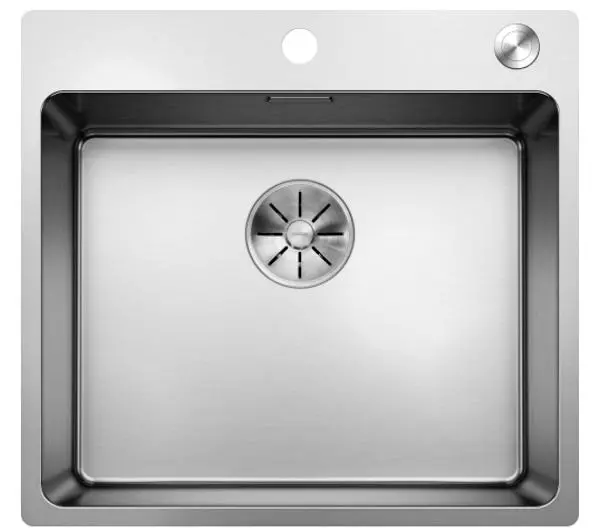 Zlewozmywaki kuchenne - Blanco ANDANO 500-IF/A 525245 Stalowy Srebrny
