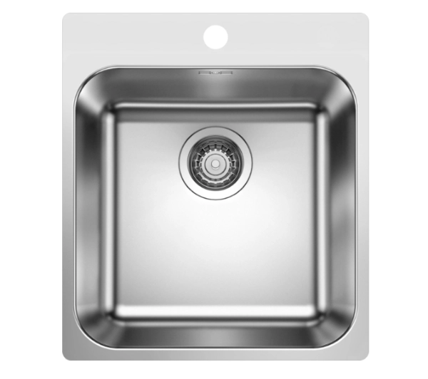 Zlewozmywaki kuchenne - Blanco SUPRA 400-IF/A R12 526352 Stal szlachetna