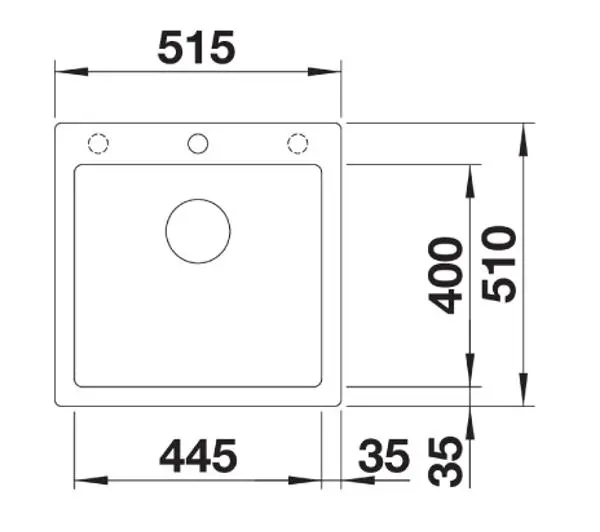 Blanco PLEON 5 525952 Granitowy Czarny - Kup na Raty - RRSO 0%