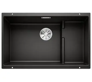 Blanco SUBLINE 700-U LEVEL 526003 Granitowy Czarny - Kup na Raty - RRSO 0%