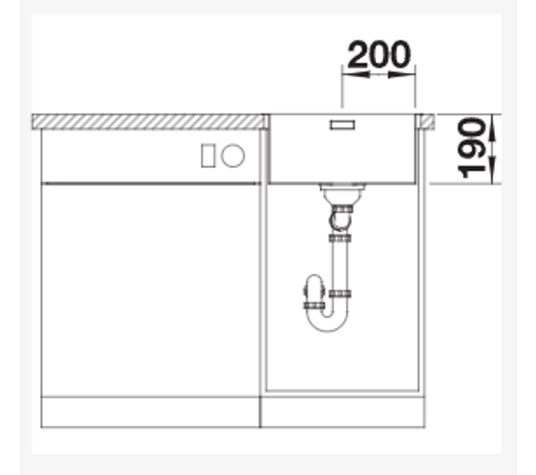 Blanco ANDANO 400-IF/A 525244 Stal szlachetna polerowana - Kup na Raty - RRSO 0%
