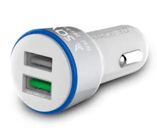 Savio Quick Charge 3,0A SA-06/W Biały